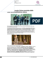 Premiato Studente Di Economia Di Urbino - Il Mattino Dell'11 Maggio 2023