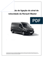 Orientacao Sinal de Velocidade Renault Master