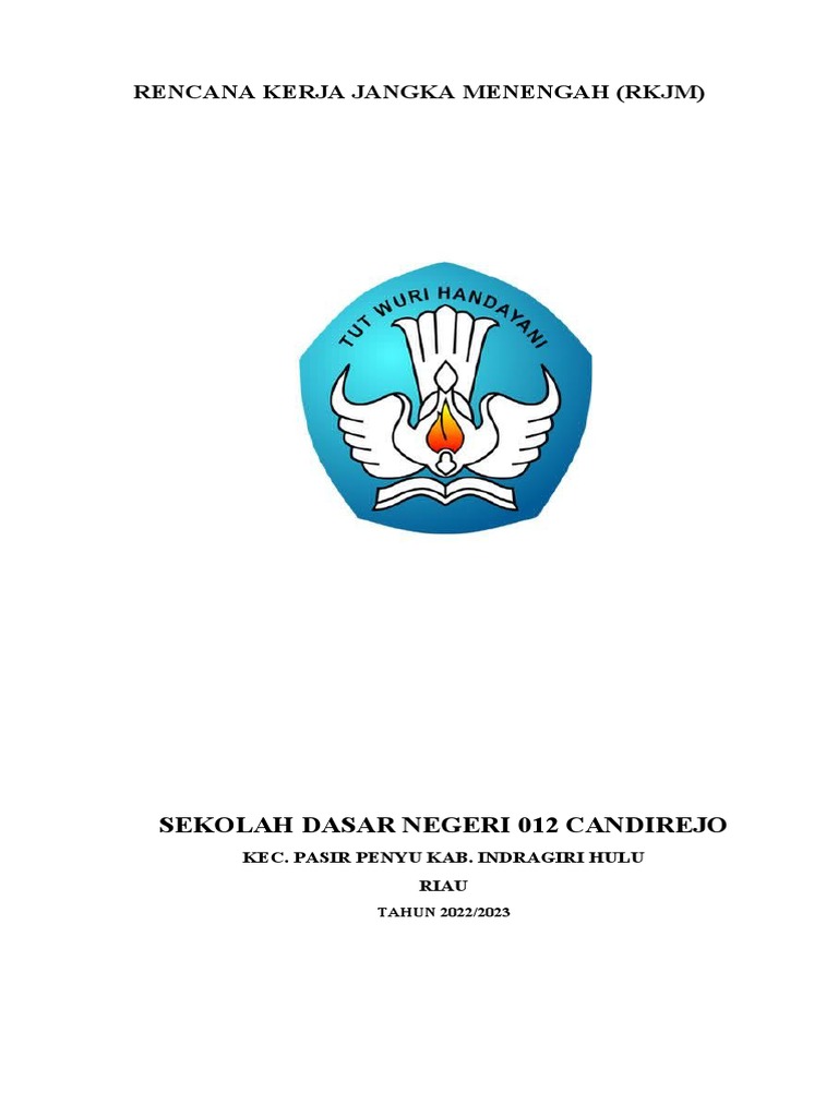 RKJM SDN 012 Candirejo 2022/2023 | PDF | Pengelolaan Keuangan & Uang