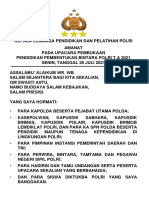 Transformasi Pendidikan Polri