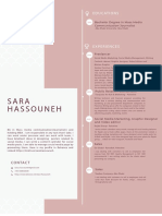 Sara Hassouneh CV Last