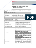 Mediclaim Policy Terms & Conditions For 2022-23 PDF