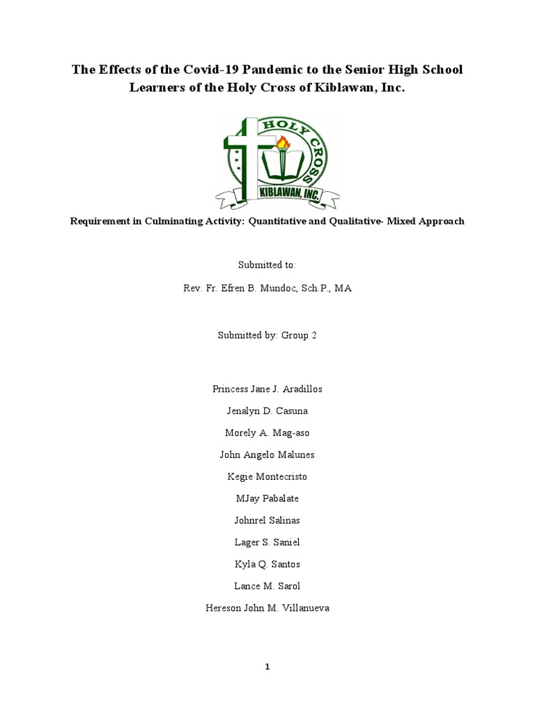 Sample Mixed Method Thesis Pdf