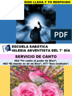 Dios Llama y Yo Respondo