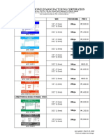 NEW Electroweld Pricelist - APR 25 2022