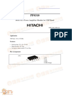 MF0310 Amplif Mos Fet VHF Th-22at PDF