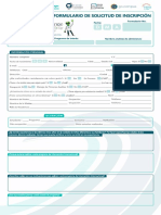Formulario de Inscripcion (General) PDF