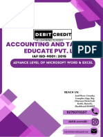 Accounting and Taxation Educate PDF