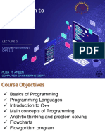Programming1 Lecture 2