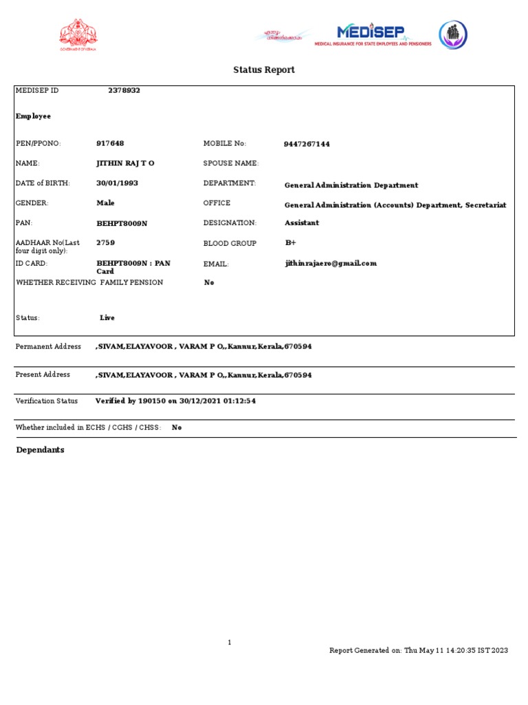 Multiple If Formula On Employee Status Report