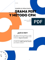 Diagrama PERT y método CPM