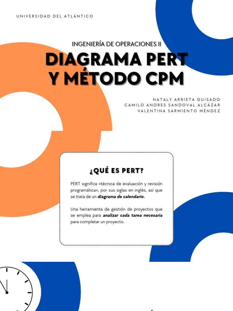 Diagrama PERT y método CPM | PDF | Business | Ciencia de sistemas