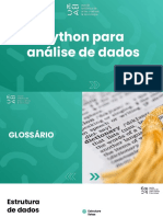 Python para Analise de Dados M2 Glossario PDF