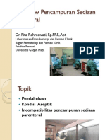 Overview Pencampuran Sediaan Parenteral PDF