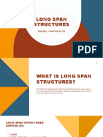 Long Span Structures Study