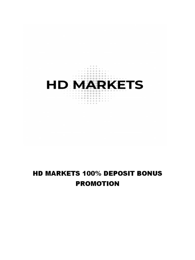 Hd markets 100 bonus pdf