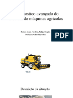 Diagnóstico avançado de códigos de erro em máquina agrícola