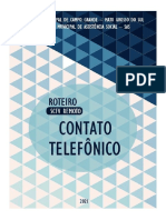 Roteiro SCFV Remoto - Contato Telefônico