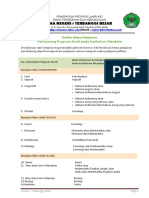 Mapel Pendukung Program Study