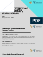 Ancaman Resesi Ekonomi Dari Aspek Barang Kebutuhan Pokok & Barang Penting - 2 PDF