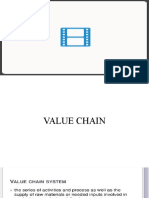 Value Chain Map: Pencil Production Process
