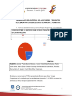 Necesidades Del Entorno Del Los Padres y Docentes Realizada Por Los Estudiantes de Práctica Formativa