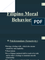 Filipino Moral Behaviors Report