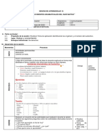 Sesión de Aprendizaje 15comunicacion PDF