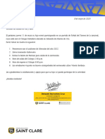 Circular CD12 - Partido Torneo de La Amistad - Secundaria - Cat A PDF