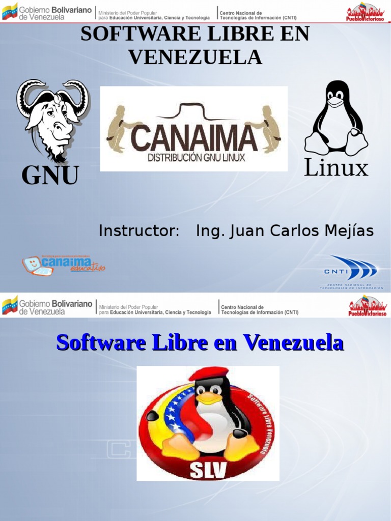 Software Libre y Regulación en Venezuela | PDF | Software libre ...