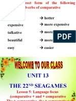 English 12 Unit 13 Language Focus