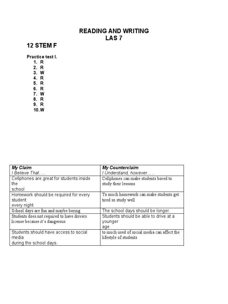 Las 7 | PDF