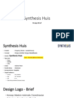 Synthesis Huis: Design Brief