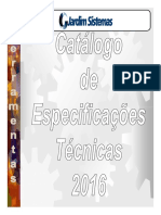 Catalogo de Especificacoes Tecnicas REV 06 - ESTAMPARIA