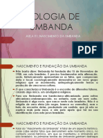TEOLOGIA DE UMBANDA - Aula 1 PDF