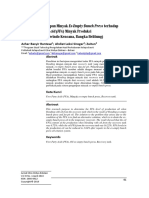 Pengaruh Pengutipan Minyak Ex-Empty Bunch Press terhadap Kadar Free Fatty Acid (FFA) Minyak Produksi (Studi Kasus PT Sawindo Kencana, Bangka Belitung).pdf