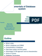 Chapter 1-Introduction Fundamaent Database