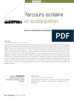 10-Parcours Scolaire Et Scolarisation PDF