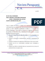 Carta de Presentacion PDT