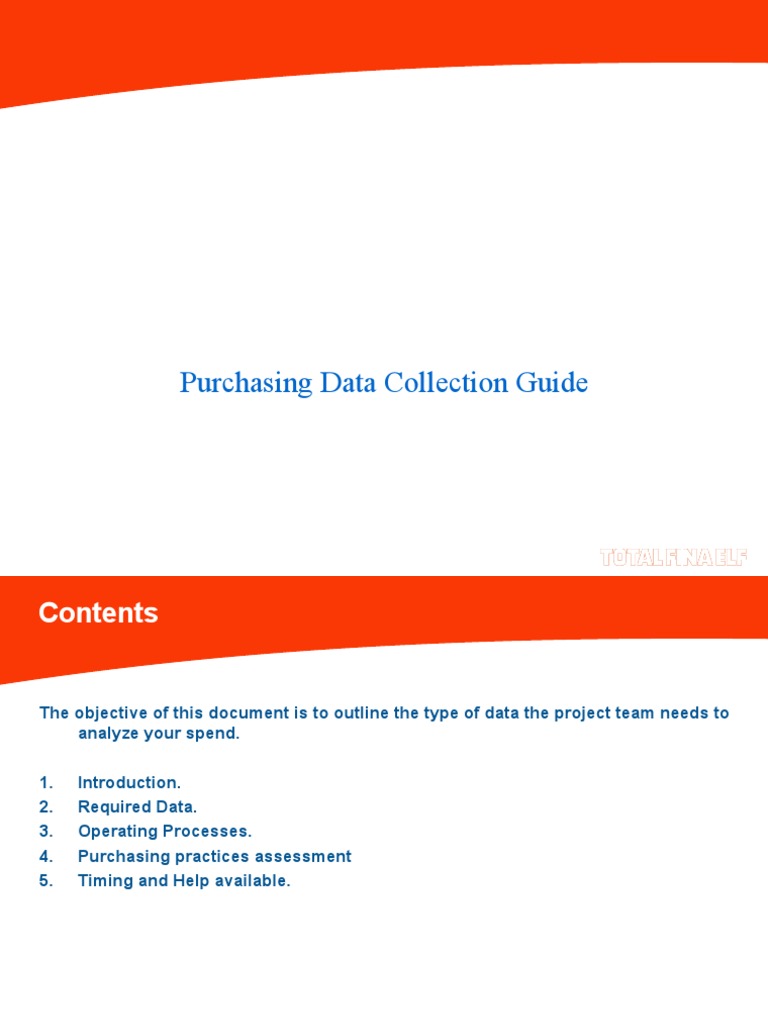 Data Collection Guide PDF Accounts Payable Data
