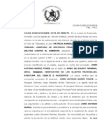 Proceso por robo de teléfono móvil resuelto mediante aceptación de cargos