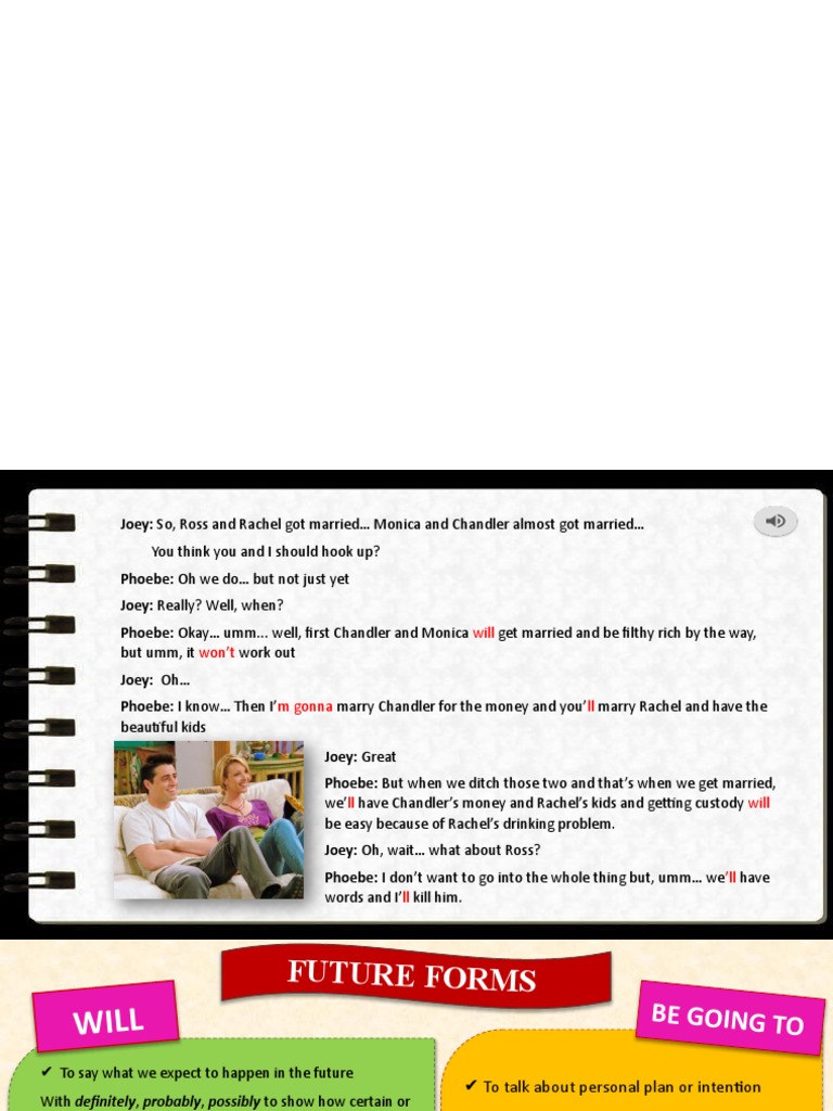 Future Tenses | PDF | Language Arts & Discipline | Wellness