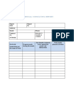 Consultant Technical Report