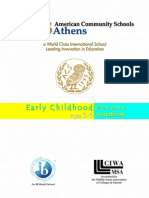 Early Childhood Booklet 2011-12