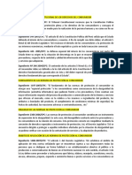 Reconocimiento Constitucional de Los Derechos Del Consumidor