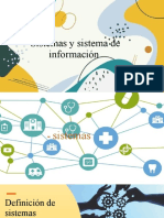 Sistemas y Sistema de Información