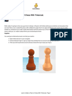 Learn To Make A Pawn of Chess With Tinkercad PDF