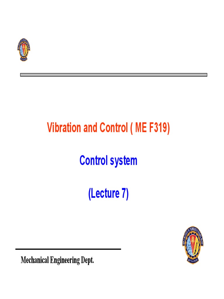Control System L7 | PDF | Science & Mathematics | Computers