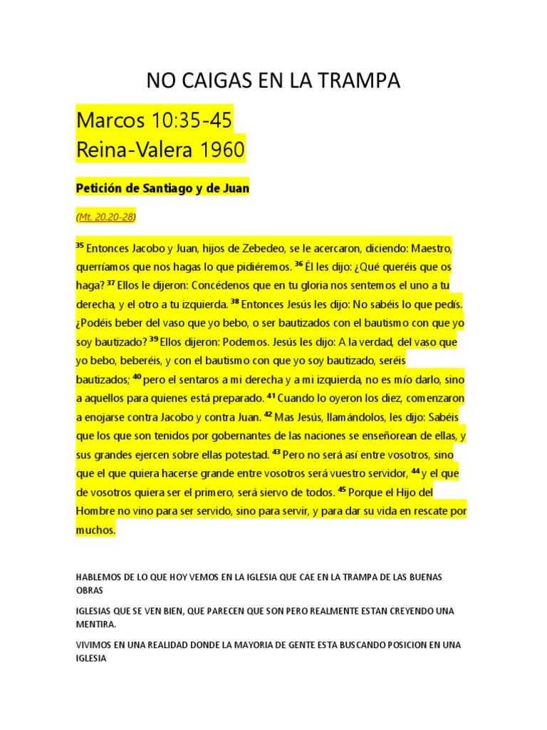 No Caigas en la Trampa de las Obras | PDF | Cristo (título) | Jesús