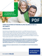 Fondo Voluntario de Pensiones Allianz Seguros de Vida S.A. Reglamento Allianz